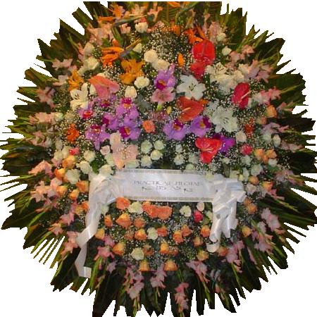 Coronas , Ofrendas florales para funerales , condolencias , cementerios , coronas de flores
