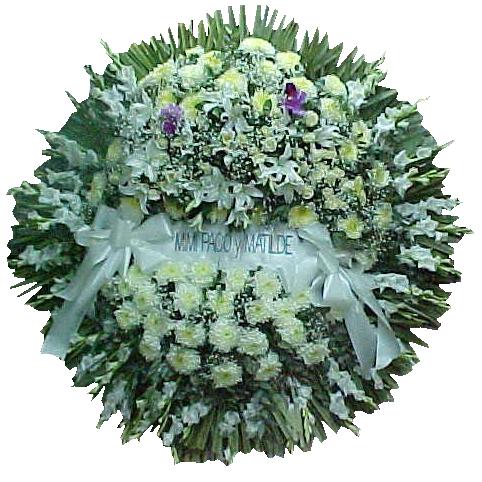 coronas para cocherias, velatorios , funerales , coronas de flores