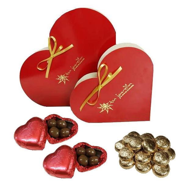 bombones , san valentin , chocolates enamorados
